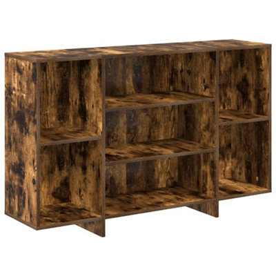 Berkfield Modern Sideboard Smoked Oak 120X30X75 Cm Engineered Wood - image 1
