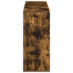 Berkfield Modern Sideboard Smoked Oak 120X30X75 Cm Engineered Wood - thumbnail 6