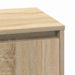 Berkfield Bedside Cabinet With Led Lights Sonoma Oak 39X34,5X50 Cm - thumbnail 9
