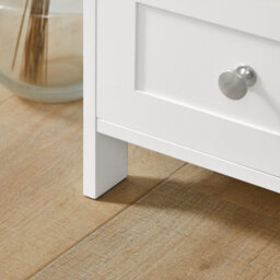 Sobuy Fbt91-W, Side Table End Table Bedside Table With 3 Shelves And 1 Drawer,white,w30Xd28Xh74 - thumbnail 5