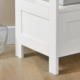 Sobuy Fbt91-W, Side Table End Table Bedside Table With 3 Shelves And 1 Drawer,white,w30Xd28Xh74 - thumbnail 8