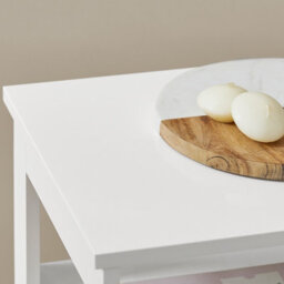 Sobuy Fbt91-W, Side Table End Table Bedside Table With 3 Shelves And 1 Drawer,white,w30Xd28Xh74 - thumbnail 9