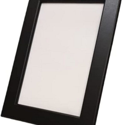 Biznest Set Of 4 Fiskbo 10X15Cm Picture Frames Wooden Photo Frame Classic Home Quality Modern Style 4X6 (Black)
