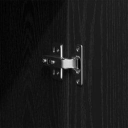 Walplus Wardrobe With Drawer Black Oak 80 X 52 X 180 Cm Engineered Wood - thumbnail 9