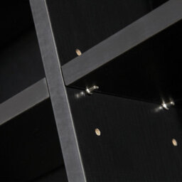 Homcom Cd Dvd Media Storage Shelves Display Shelf Racks Wooden Frame Black - thumbnail 8
