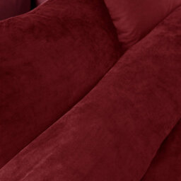 Catherine Lansfield Kingsley Matt Raspberry Duvet Cover Set Super King Bedding Set - thumbnail 3