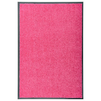 Vidaxl Doormat Washable Pink 60X90 Cm - image 1