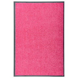 Vidaxl Doormat Washable Pink 60X90 Cm - thumbnail 1
