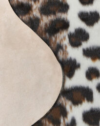 Beliani Faux Cowhide Rug Bogong Brown/ White 130 X 170 Cm - thumbnail 4