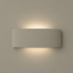 Valuelights Vincent Moss Green Curved Ceramic Up/down Flush Wall Sconce Light - thumbnail 2