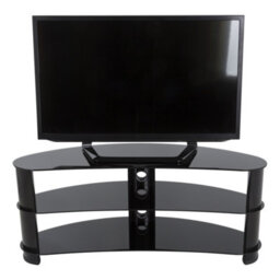 "Avf Jelly Bean 1.2M Curved Tv Stand, For Tvs Up To 60"" - Black" - thumbnail 5