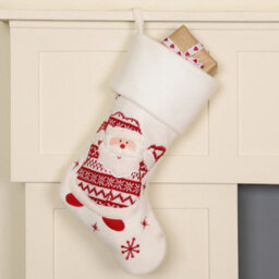 Dibor Pack Of 2 Festive Friends Children's Xmas Gift Decoration Christmas Stocking For Kids - thumbnail 5