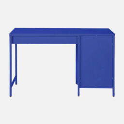 Sweeek - Laminated Steel Children's Desk 1 Drawer Blue 120X50X75 Cm - Soho - thumbnail 4