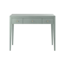Wyld Haus Cordoba Pigeon Grey Wood Grain 3-Drawer Desk - thumbnail 2