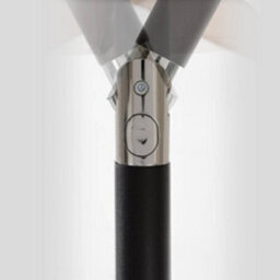 Urbn-Living Charcoal - 300Cm Round Shanghai Parasol Umbrella - thumbnail 7