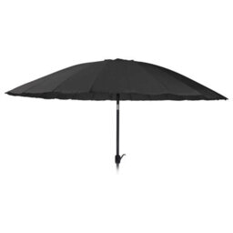 Urbn-Living Charcoal - 300Cm Round Shanghai Parasol Umbrella - thumbnail 5