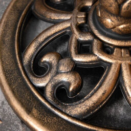 81Cm Bronze Effect Garden Bird Bath , Patio Water Bowl With Bird Sculptures - thumbnail 4