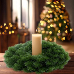 Artificial Fir Christmas Wreath 28Cm - thumbnail 6