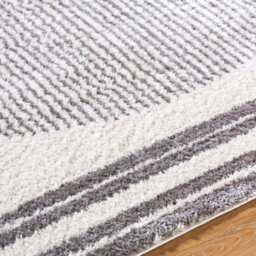 Livabliss Fossay Shaggy-Washable Beige Brown Green Grey Global High Pile Living Bedroom Rug 140 X 200 Cm Easy Care, Non Shedding - thumbnail 3