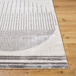 Livabliss Fossay Shaggy-Washable Beige Brown Green Grey Global High Pile Living Bedroom Rug 140 X 200 Cm Easy Care, Non Shedding - thumbnail 5
