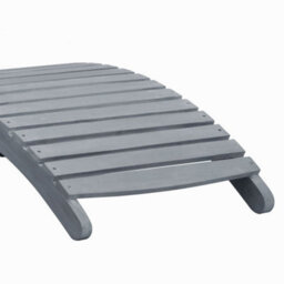 Vidaxl Sun Lounger Grey Wash Solid Acacia Wood - thumbnail 7