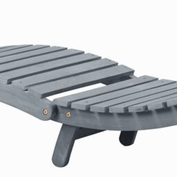 Vidaxl Sun Lounger Grey Wash Solid Acacia Wood - thumbnail 6