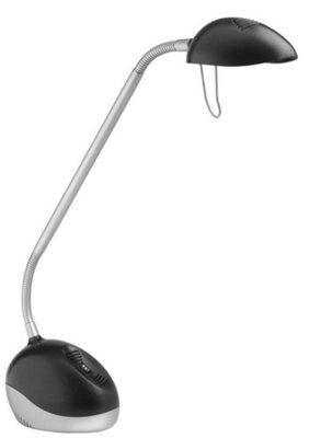 Alba Halox Led Desk Lamp 35/50W With Uk Plug Black/grey