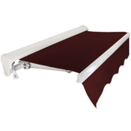 Sundaze 3.5X2.5M Half Cassette Electric Awning Retractable Garden Sun Shade Sail Canopy Wine Red - thumbnail 5