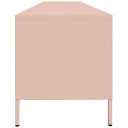 Berkfield Tv Cabinet Pink 202X39X43.5 Cm Cold-Rolled Steel - thumbnail 6
