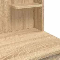 Vidaxl Dressing Table With Led Lights Sonoma Oak 96X40X142 Cm - thumbnail 8
