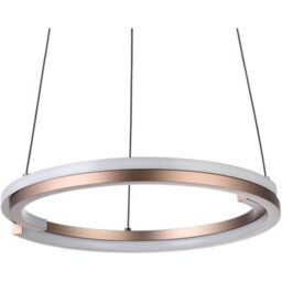 Loops Stylish Modern Design Bronze And Black Led Indoor Pendant Ceiling Light - thumbnail 5