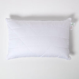 Homescapes Luxury Organic Bamboo Pillow For Back Sleepers - thumbnail 2