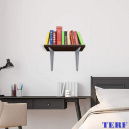 Shelf Bracket Grey 100X75mm   4X3 Inch Wall Mounted Shelving Support Corner Brackets, Multi Purpose Use, Pack Of 10 - thumbnail 6