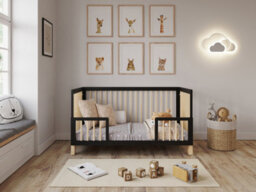 Love For Sleep Alexander  Cot Bed 140X70Cm With Barrier - thumbnail 3