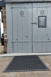 Blue Diamond Rubber External Entrance Sentry Door Mat 80Cm X 120Cm Black - thumbnail 4