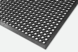 Blue Diamond Rubber External Entrance Sentry Door Mat 80Cm X 120Cm Black - thumbnail 2