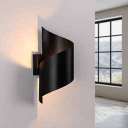 Sollux Lighting Talassa Steel Black 1 Lights Modern Wall Light - thumbnail 4