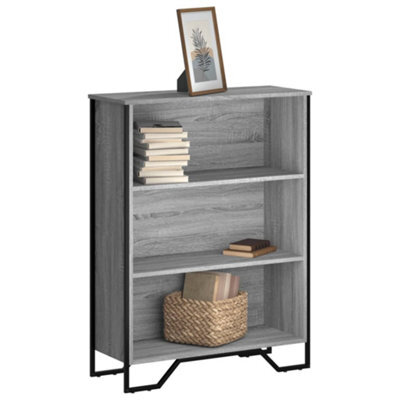 Berkfield Bookcase Grey Sonoma 80X31X106 Cm Engineered Wood - image 1