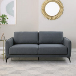 More4Homes Oslo Modern Scandi Style Fabric Living Room 3 Seater Sofa (Dark Grey) - thumbnail 8
