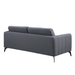 More4Homes Oslo Modern Scandi Style Fabric Living Room 3 Seater Sofa (Dark Grey) - thumbnail 5