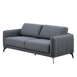 More4Homes Oslo Modern Scandi Style Fabric Living Room 3 Seater Sofa (Dark Grey) - thumbnail 2
