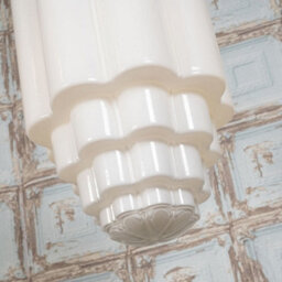 Glasshouse Nickel Art Deco Hallway Pendant Light - Se Home - thumbnail 3