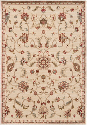 Livabliss Riley Vintage Beige Mustard Traditional Boho Rug 120 X 160 Cm - image 1