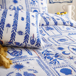 Furn. Frieze Abstract Greek Symbol Duvet Cover Set - thumbnail 3