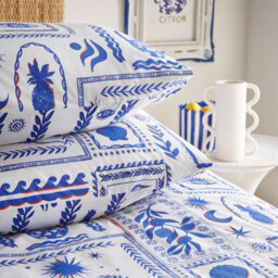 Furn. Frieze Abstract Greek Symbol Duvet Cover Set - thumbnail 2