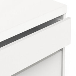 FurniComp LTD Furnicomp Avery 6 Drawer (3+3) Matt White And Oak Wide Chest Of Drawers - thumbnail 6