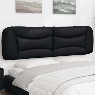 Berkfield Headboard Cushion Black 180 Cm Faux Leather - image 1