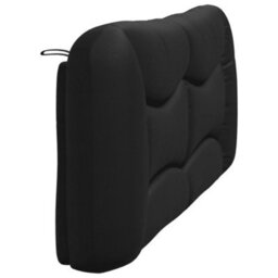Berkfield Headboard Cushion Black 180 Cm Faux Leather - thumbnail 6