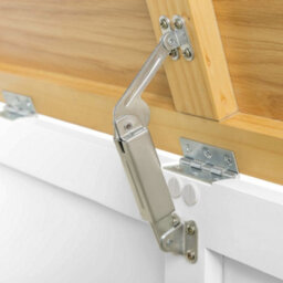 Farro White Ottoman Blanket Box - Painted With Oak Top - Fully Assembled By Roseland Furniture - thumbnail 9