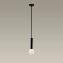 Luminosa Lighting Luminosa Mist Bathroom Ceiling Simple Pendant Light Metallic Black E14 - thumbnail 1
